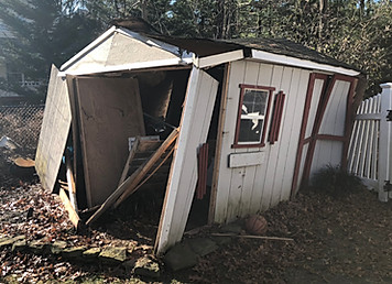 weathered wood shingles